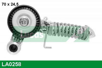 LUCAS ENGINE DRIVE la0258 -  Натяжной ролик, поликлиновой  ремень